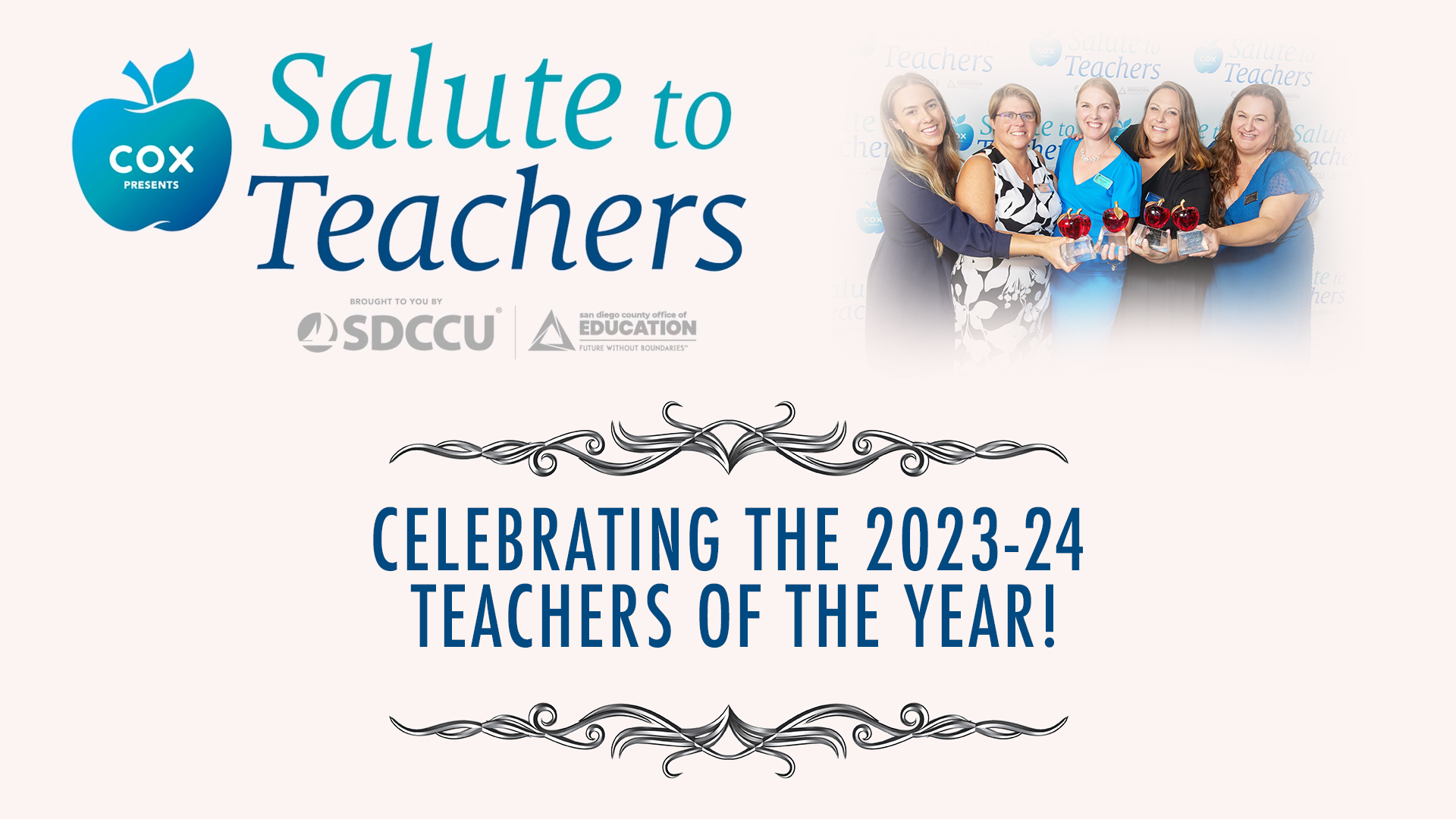 Salute to Teachers - San Diego County Teachers of the Year (2024)