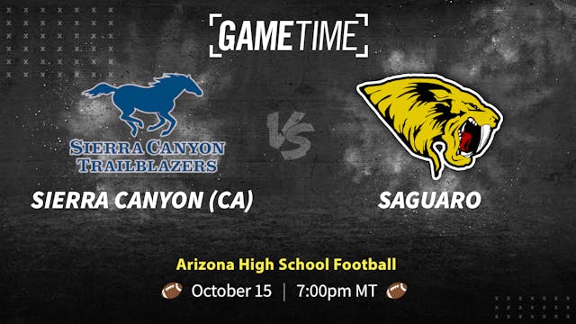 Sierra Canyon (CA) vs Saguaro (AZ) (10-15-21)