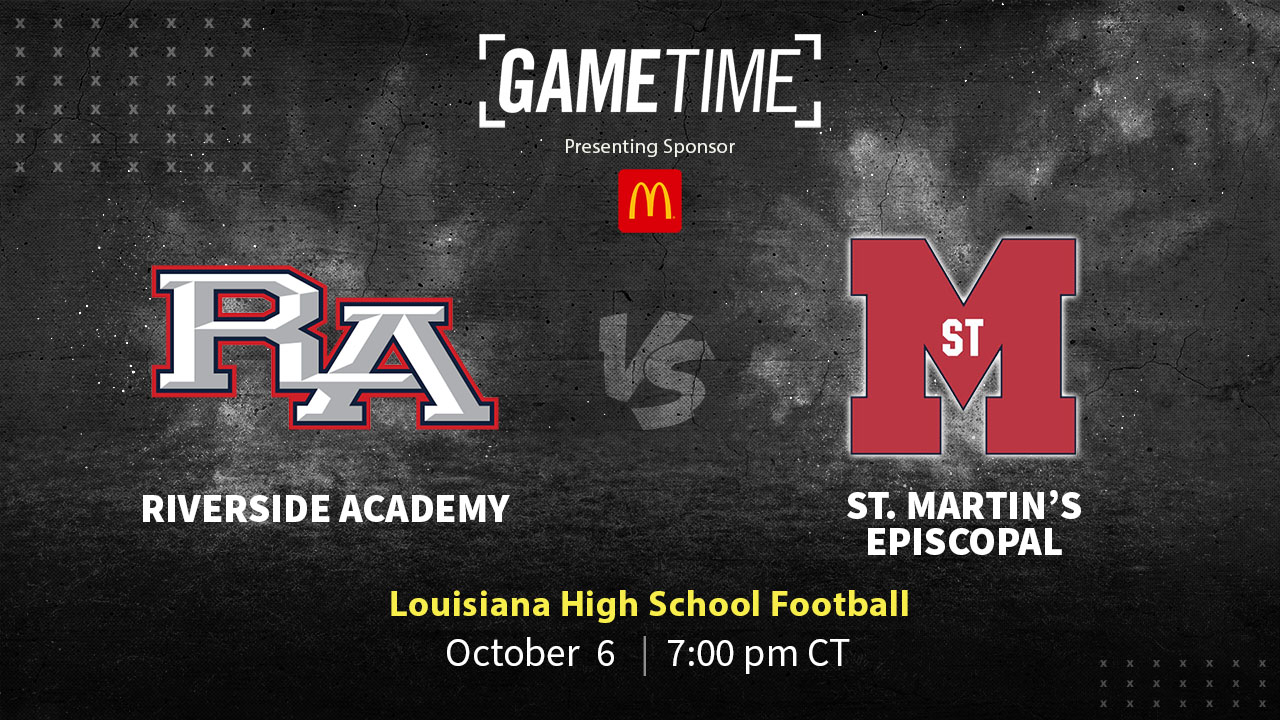 Riverside Academy vs St. Martin's Episcopal | Louisiana  | 10-6-2023