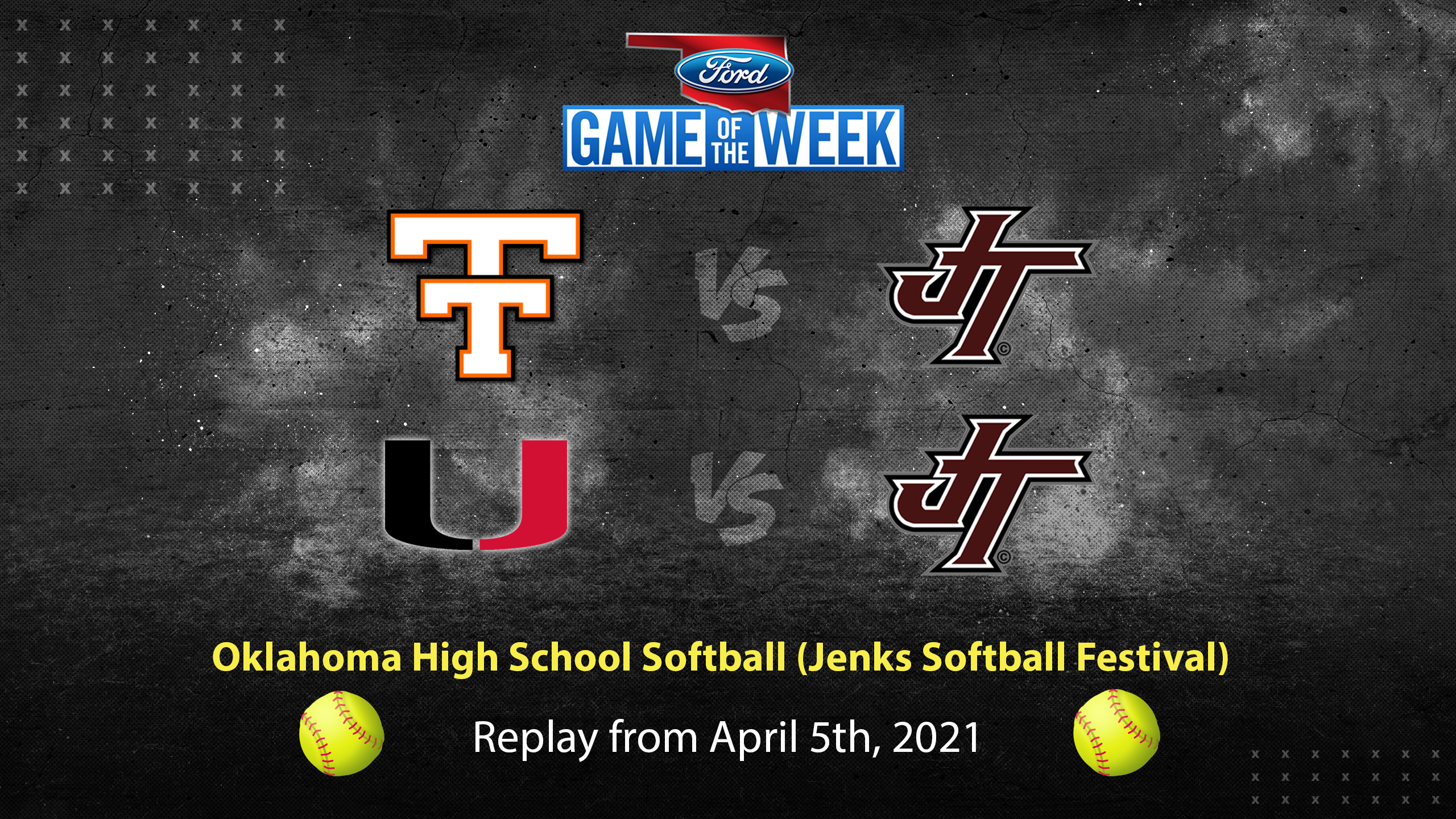 Jenks Softball Festival Doubleheader (Replay)