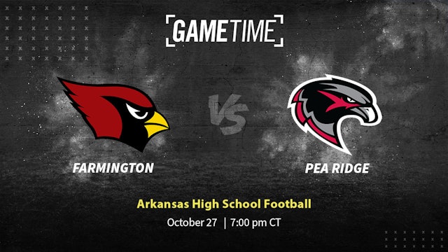Farmington vs Pea Ridge | Arkansas | 10-27-2023