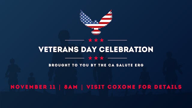 Cox ERG - 2022 Veterans Day Celebrati...