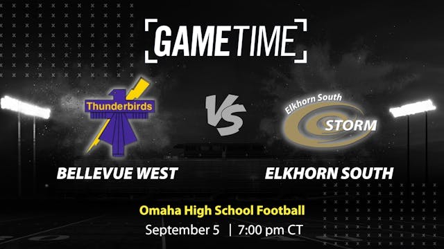 Bellevue vs. Elkhorn South | Omaha | 9-5-25 (Buy)
