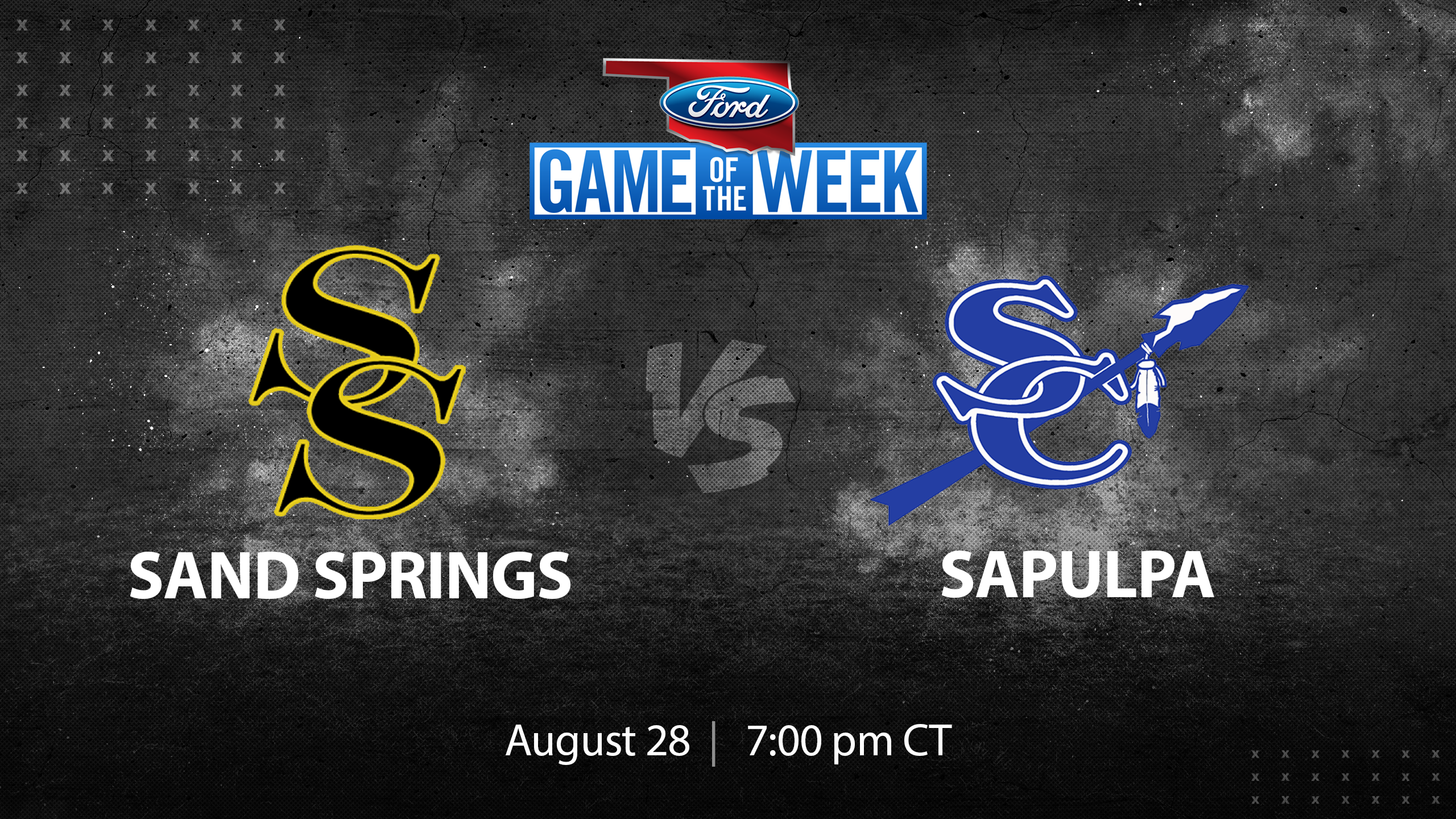 Ford Game of the Week: Sand Springs vs. Sapulpa (8-28-20)