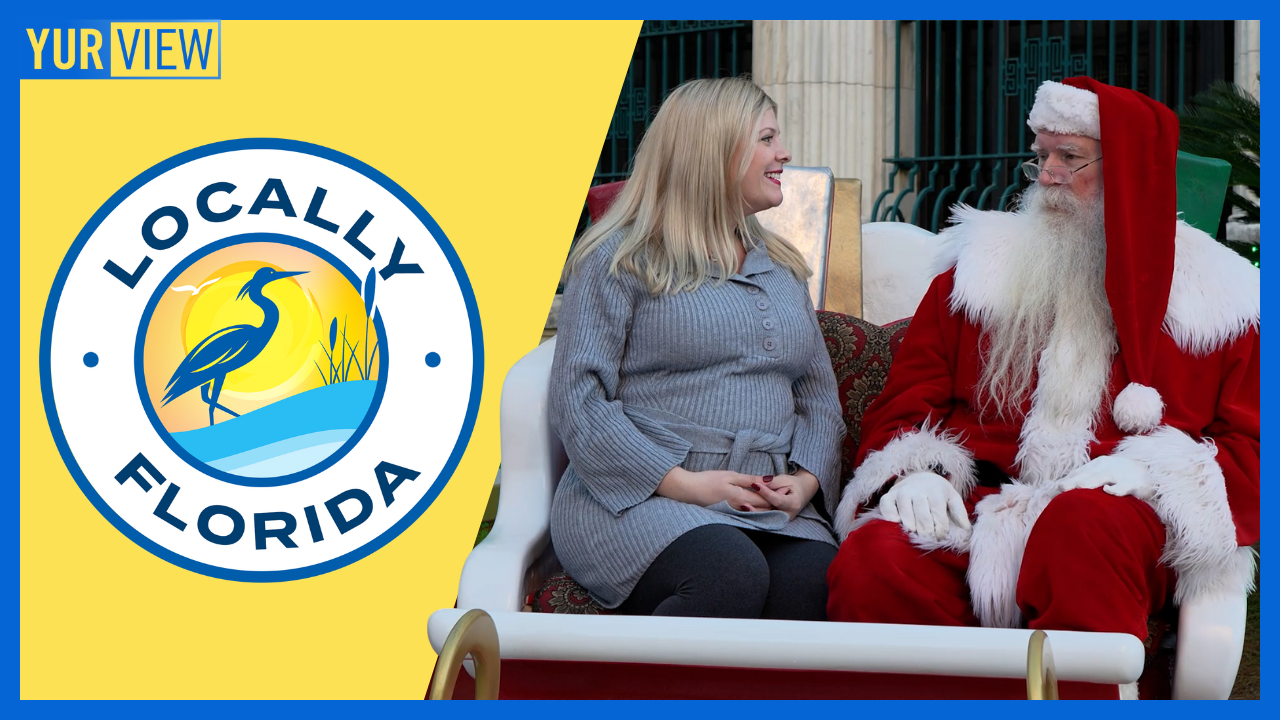 Santa Talks Winterfest & Karen Cooks Unique Green Bean Dish | Locally Florida