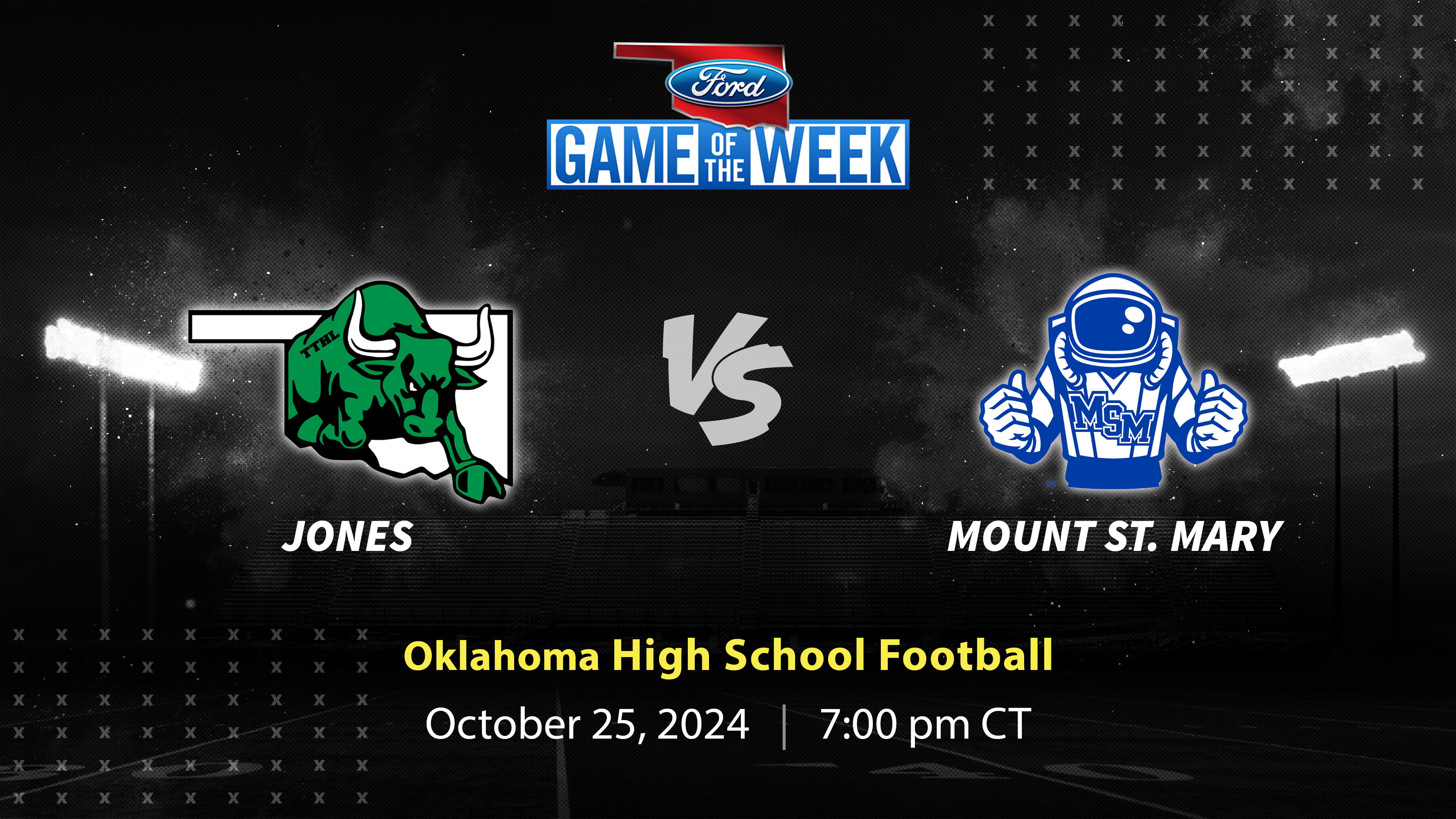 Jones vs. Mount St. Mary | OKC | 10-25-2024