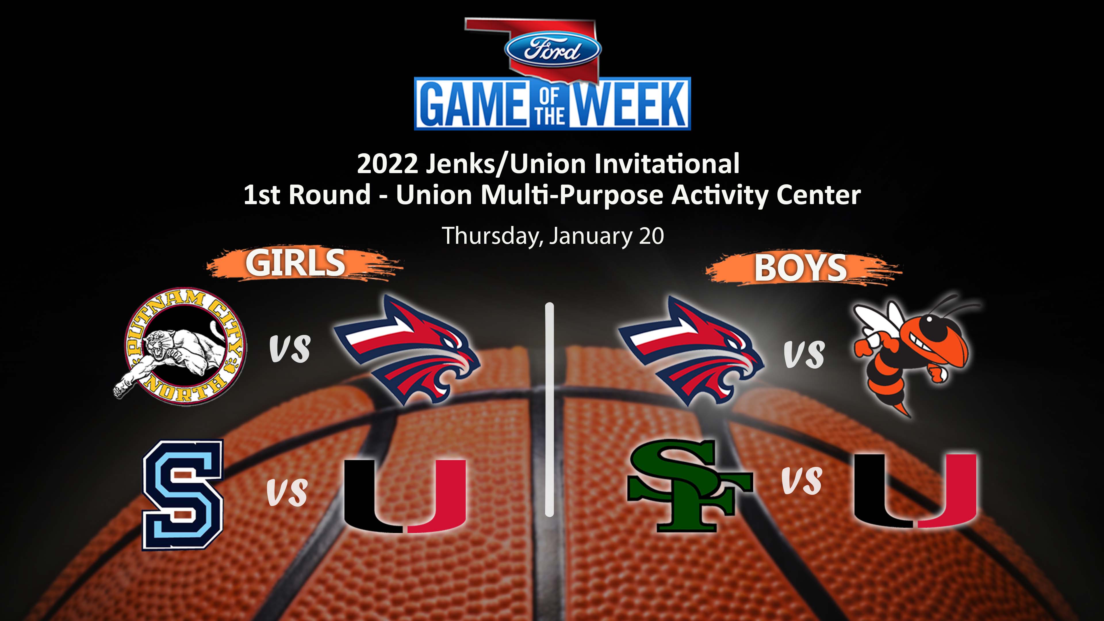 Replay: Jenks/Union Invitational - First Round @ Union