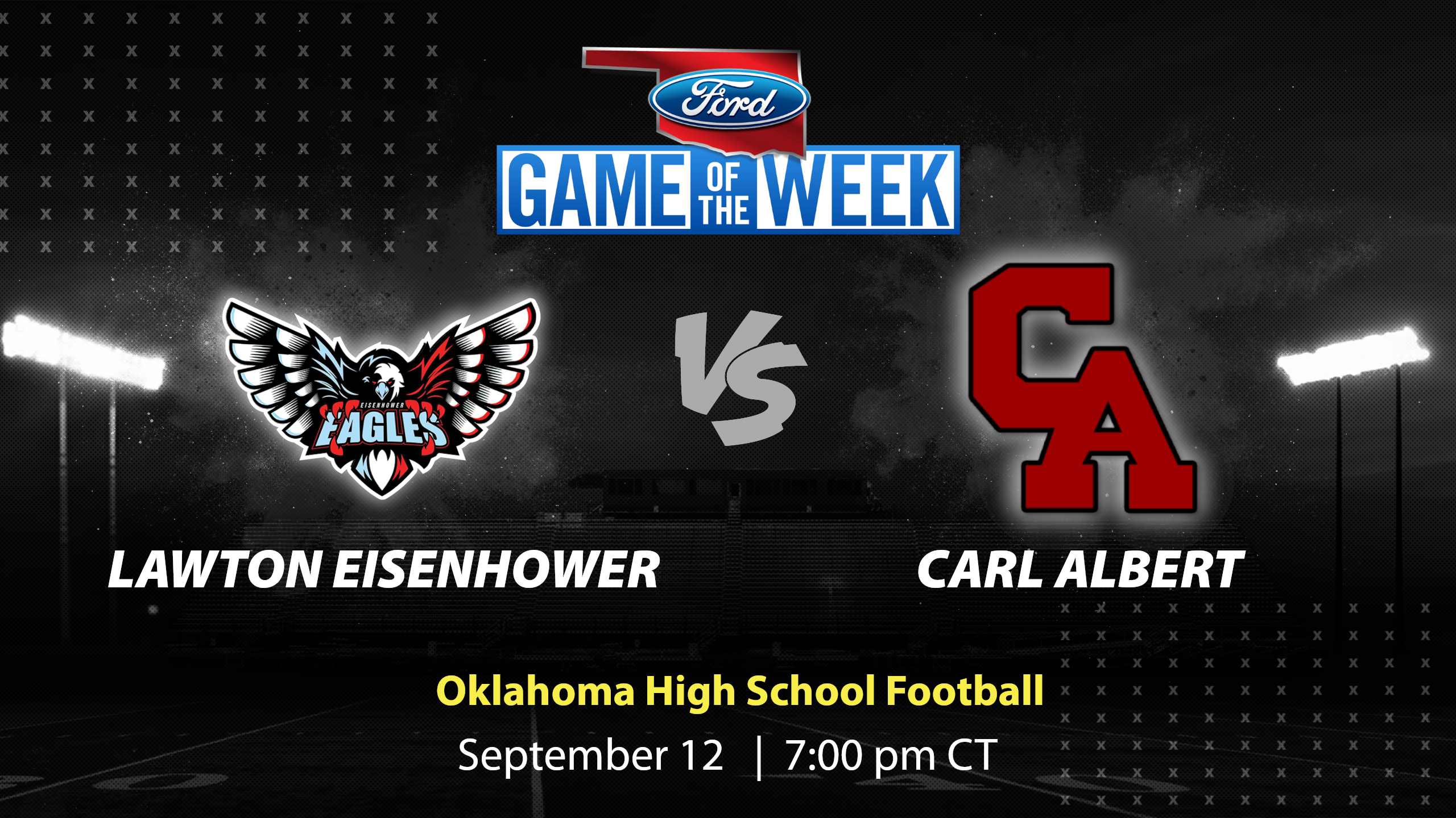 Lawton Eisenhower vs. Carl Albert | OKC | 9-12-2025