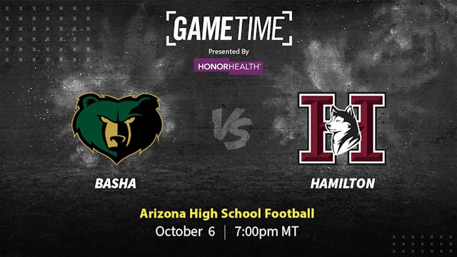 Basha vs Hamilton | Arizona | 10-6-2023