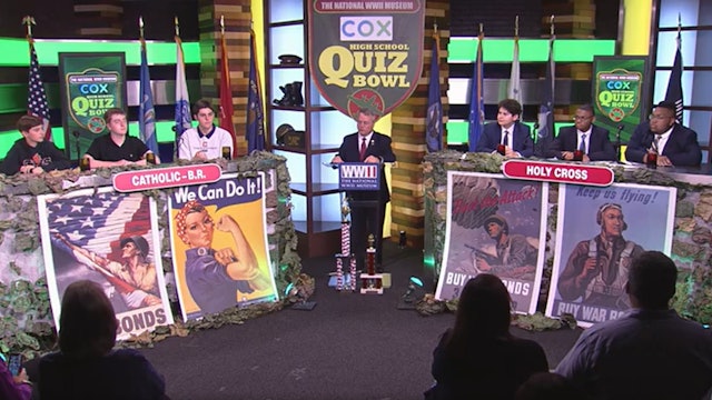 2022 National WWII Museum's High School Quiz Bowl Championship