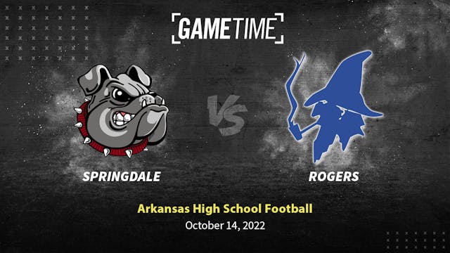 Springdale vs Rogers | Arkansas | 10-...