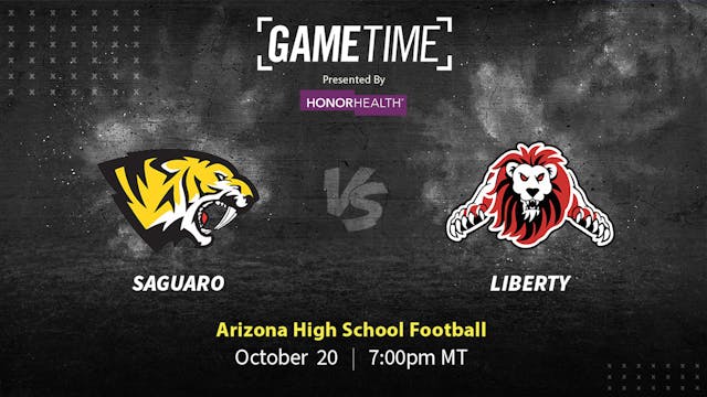 Saguaro vs Liberty | AZ | 10-20-23 (Buy)