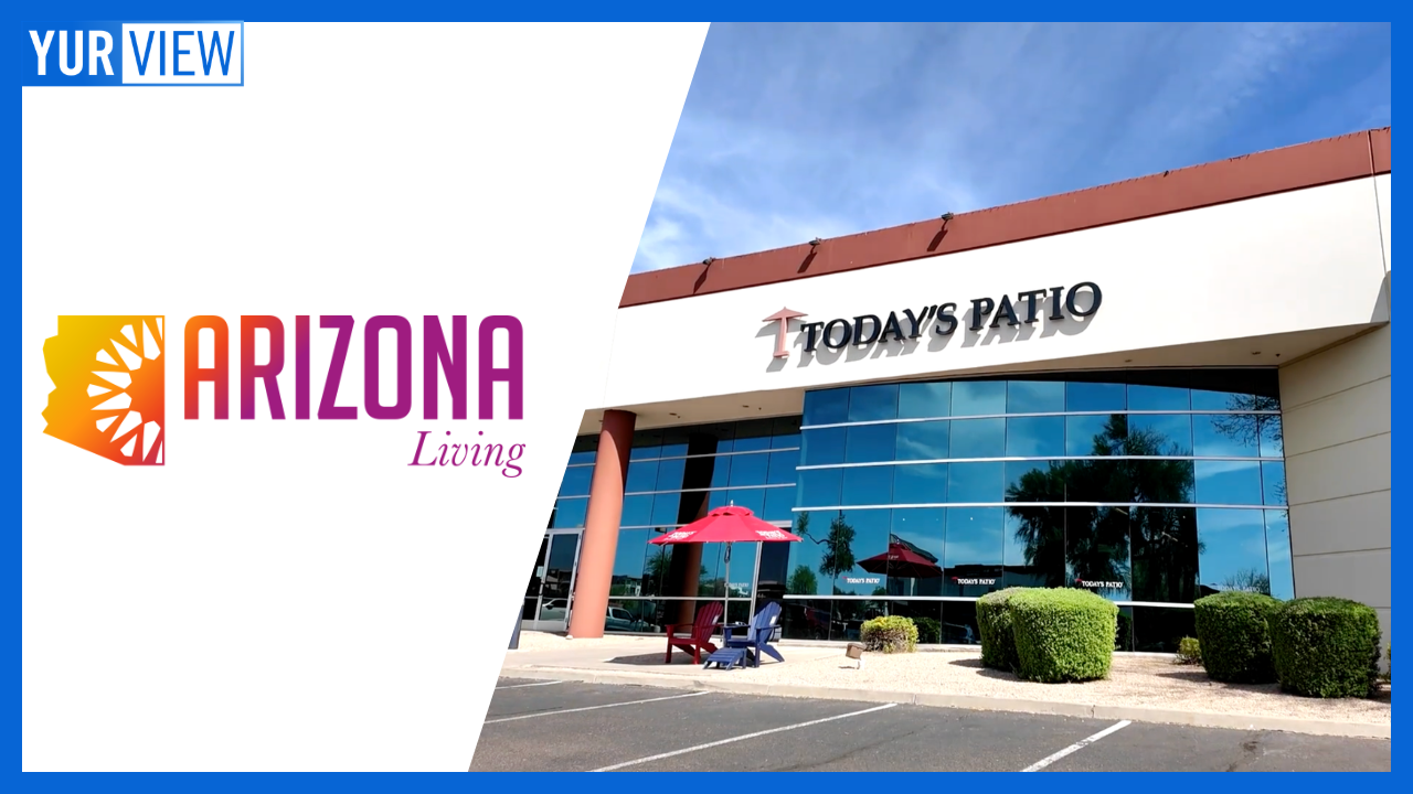 Outdoor Space with Today’s Patio, Persian Room Dining, & Solari | Arizona Living