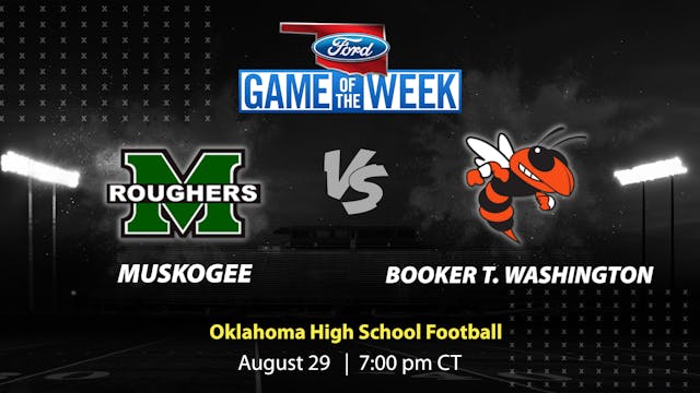 Muskogee vs. Booker T. Washington | 8-29-25 (Buy)