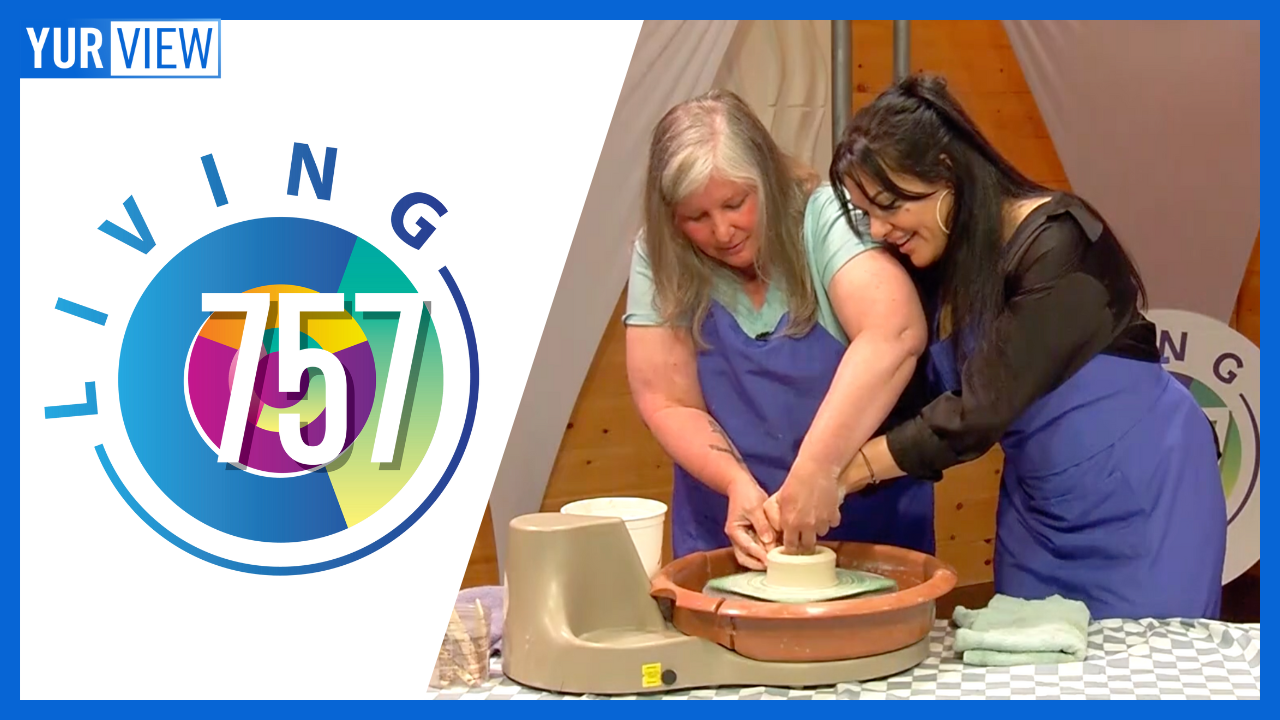 Pottery, Grillin' Steaks, & Musical Guest Michael Hawkins | Living 757