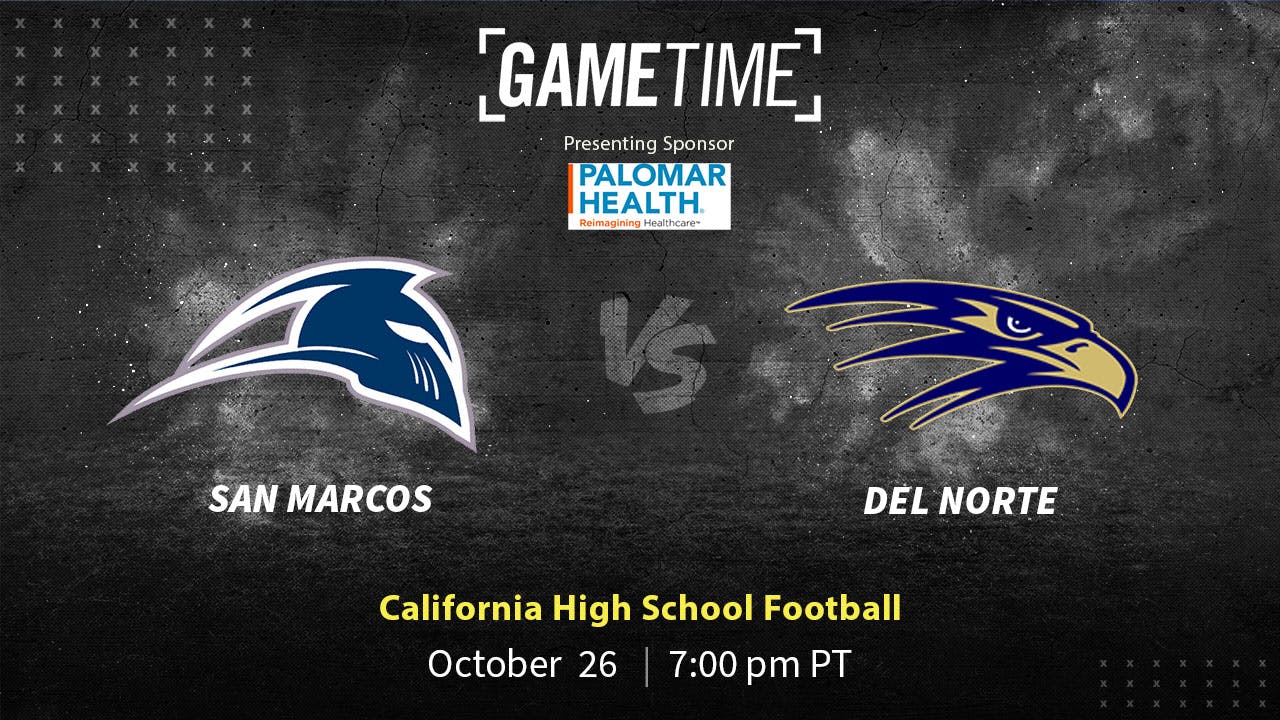 San Marcos vs Del Norte | CA | 10-26-23 (Buy)