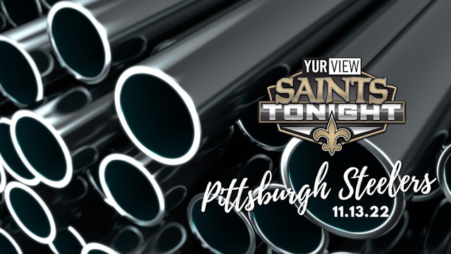 Saints Tonight at Pittsburgh
