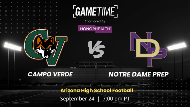 Campo Verde vs. Notre Dame Prep | Arizona | 9.25.2026