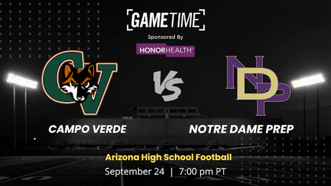 Campo Verde vs. Notre Dame Prep | Arizona | 9.25.2026