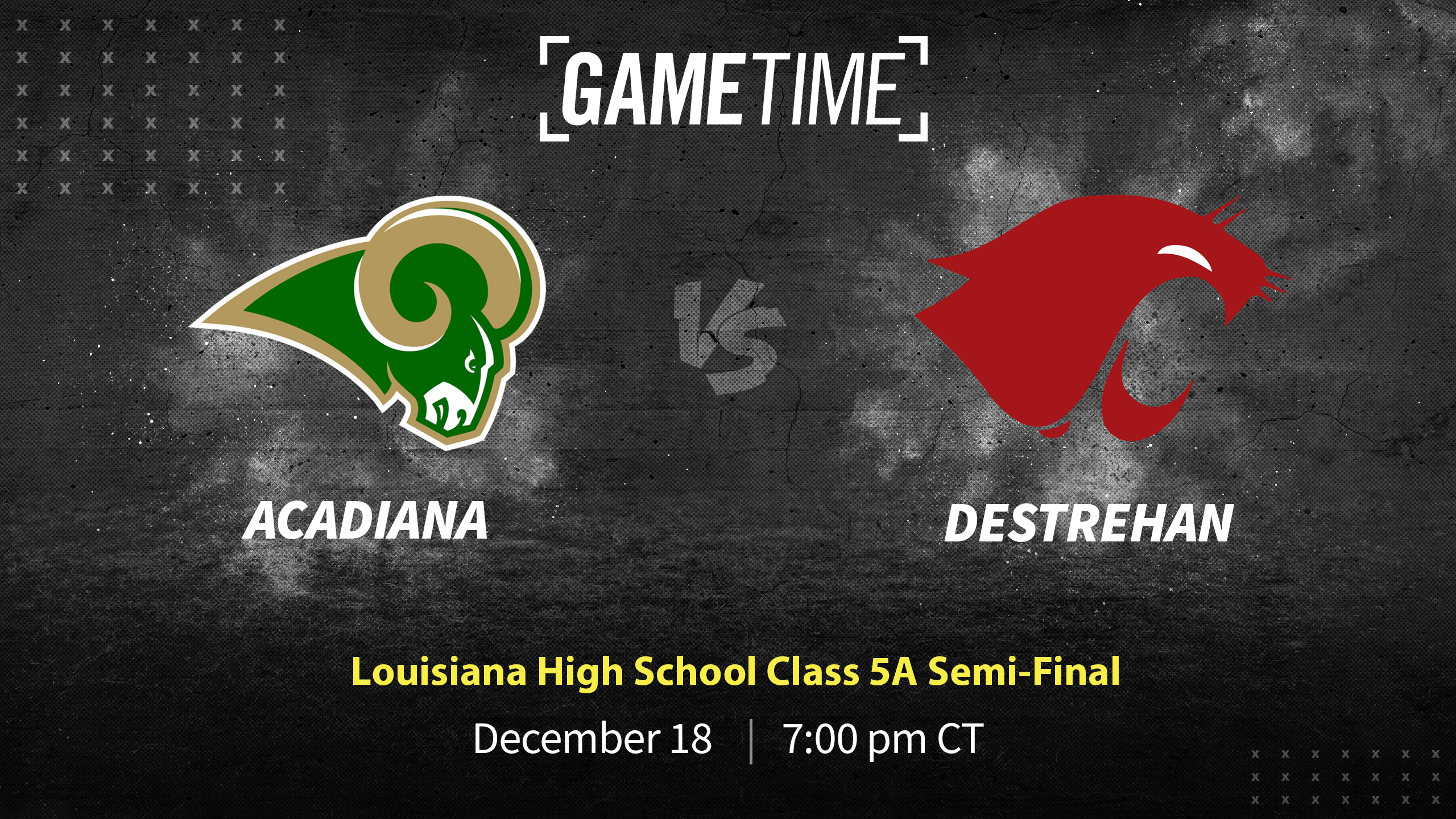 Acadiana Advances to 5A Title Game with Win Over Destrehan (12-18-20)