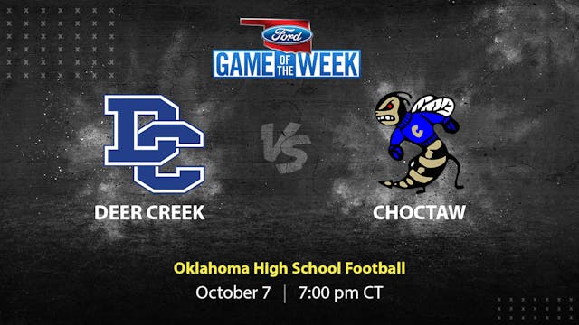 Deer Creek vs Choctaw (Live Stream)