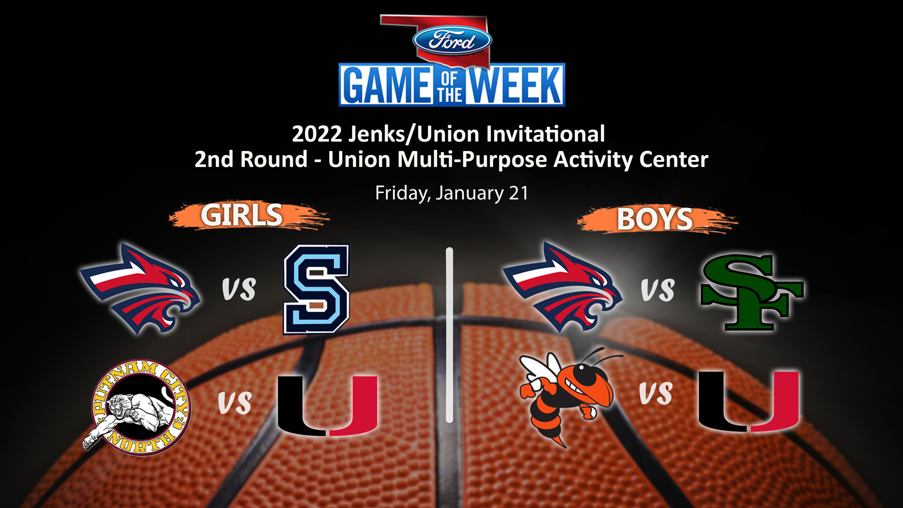 Replay: Jenks/Union Invitational - Second Round @ Union
