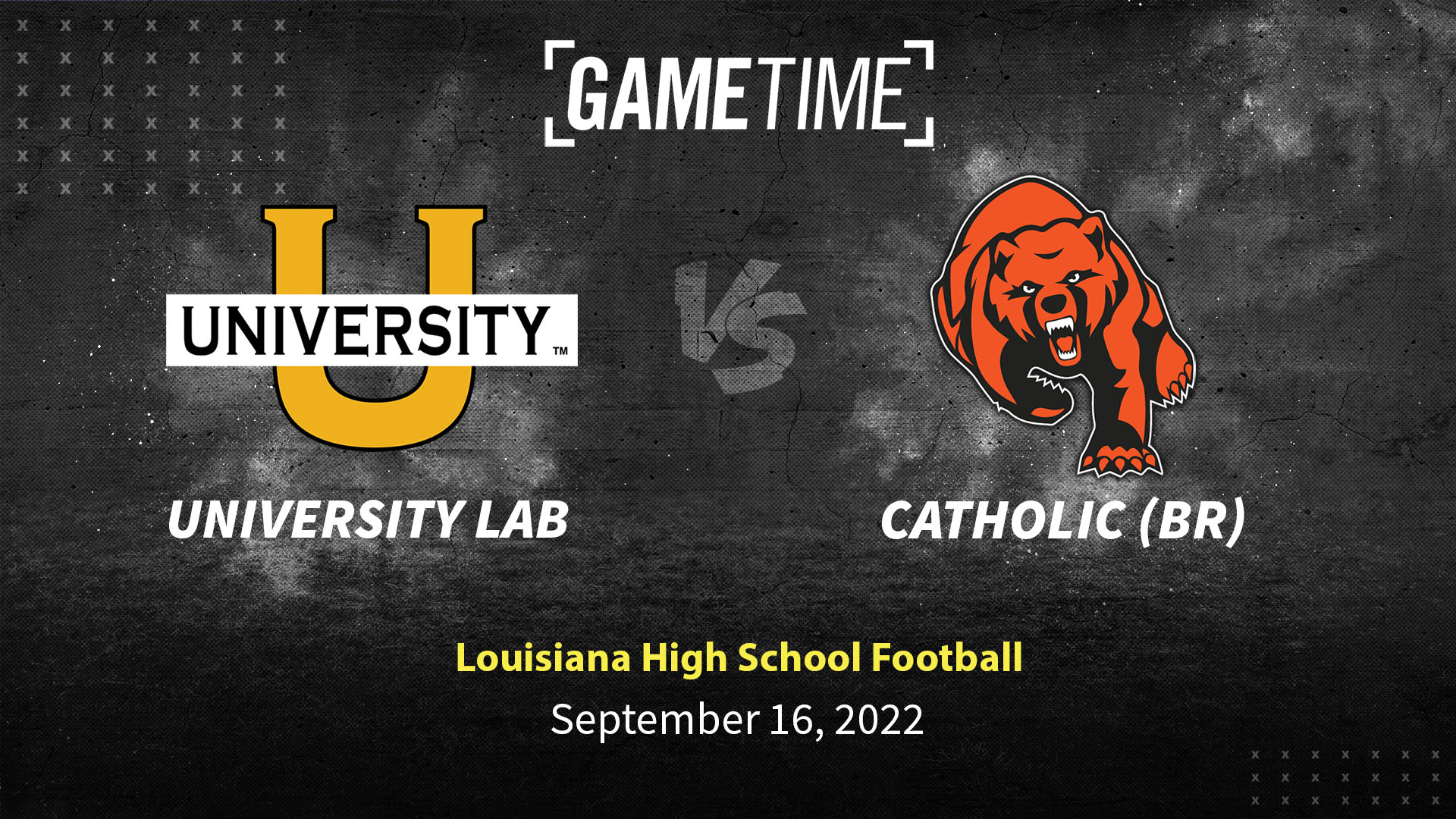 University Lab Vs Catholic B.R. (9-16-22) - YurView