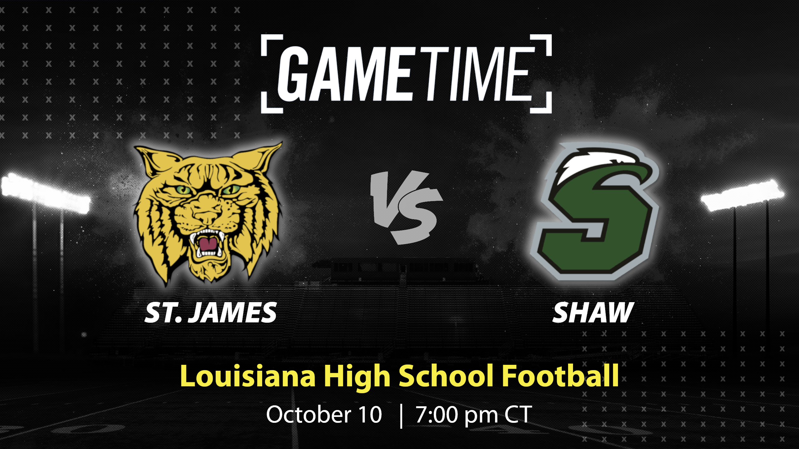 St. James vs.Shaw | Louisiana | 10-10-2025