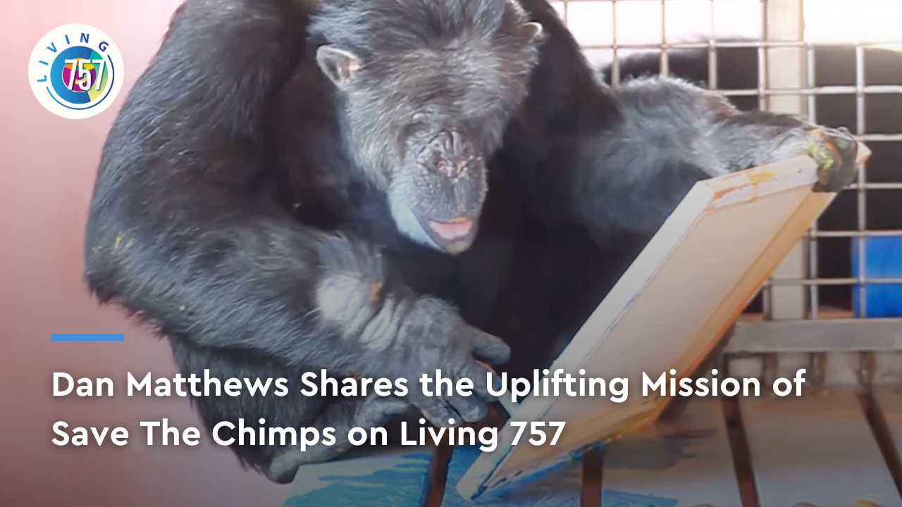 Dan Matthews Shares the Uplifting Mission of Save The Chimps | Living 757