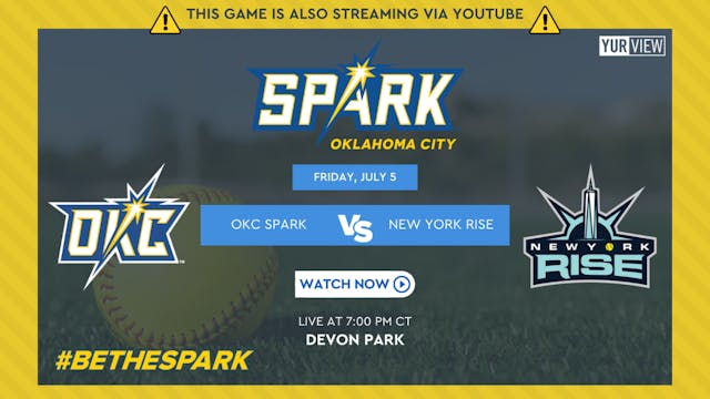 OKC Spark vs. New York Rise | 7-5-2024