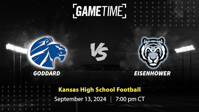 Goddard vs. Eisenhower | Kansas | 9-13-2024 (Buy)