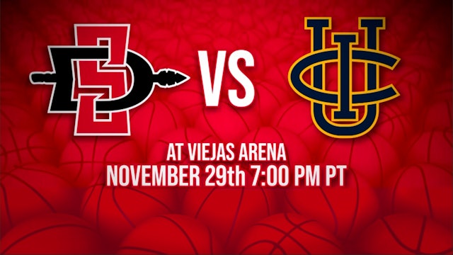 UC Irvine vs San Diego State Basketball (Replay 11-29-22)