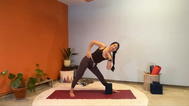 45 min Hatha Yoga 1-2 w/ Elena - Twis...