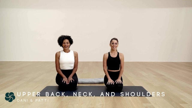 15 minute Guided Therapeutic Practice for the Upper Back, Neck, and Shoulders