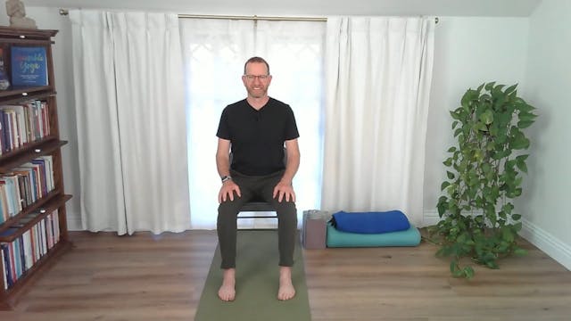 30 min Chair Yoga for Flexibility & R...