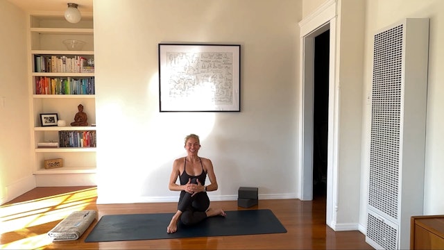 60m in YogaWorks 2 w/ Maya - Gratitude and Length 7/19/23