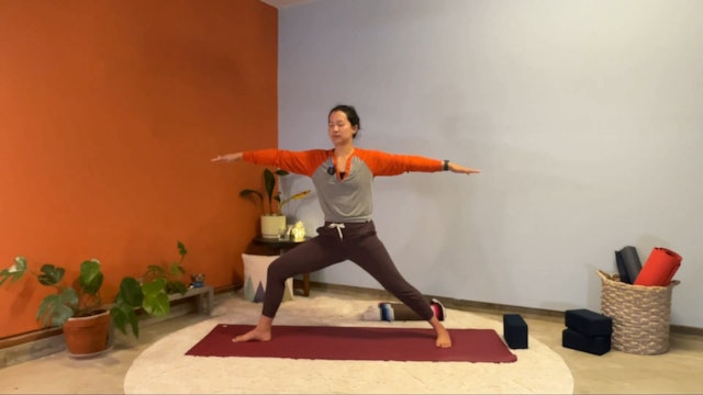 45 min Hatha Yoga 1-2 w/ Elena – A Little Bit of Everything 9/15/23