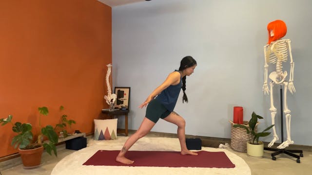 45 min Hatha Yoga  w/ Elena - Warrior...