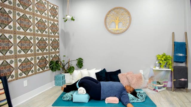 60 min. Restorative Yoga w/ Tamika --...