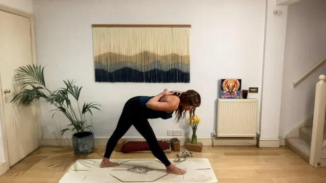 75 min River Reset Vinyasa Level 2/3:...
