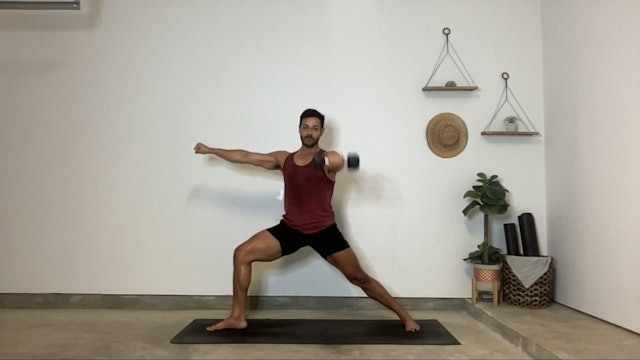 30 min Yoga Sculpt w/ Gustavo – Upper Body Strength & Stability – 09/12/2023