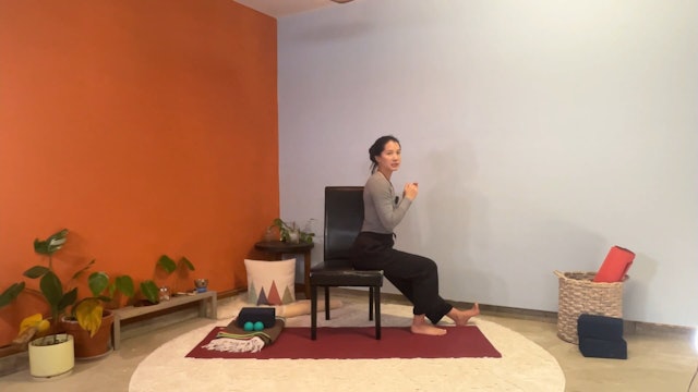 45 min Therapeutic Yoga w/ Elena - Postural Awareness 2/3/24