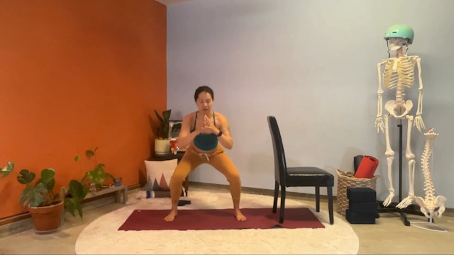 45 min Therapeutic Yoga w/ Elena – We Heart Squats 8/1/23