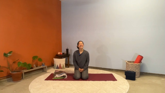 45 min Hatha Yoga 1-2 w/ Elena – Well-Rounded Practice 4/17/24