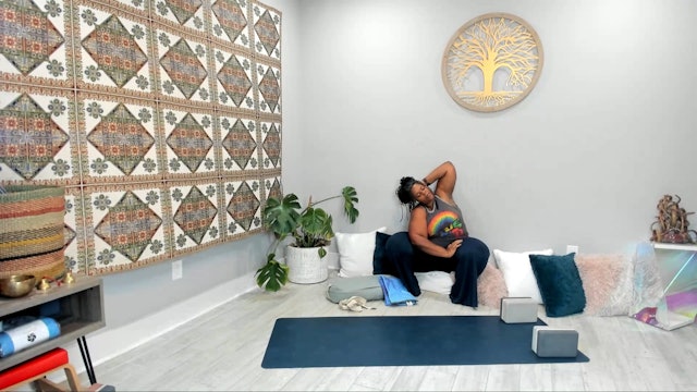 45 min. Slow Flow w/ Tamika - Easeful movement for awareness 9/12/23