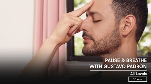 Pause & Breathe: 5 Days of Breathwork w/ Gustavo Padron