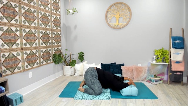 60 min. Yin Yoga w/ Tamika - Neck, Shoulders & Back Love 4/3/24