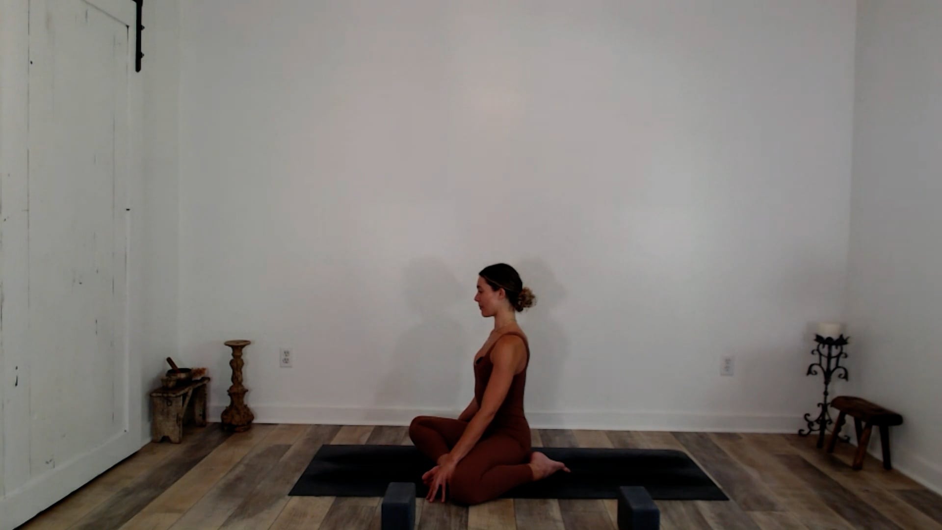 30 min Active/Open Hips Hatha: Ashley