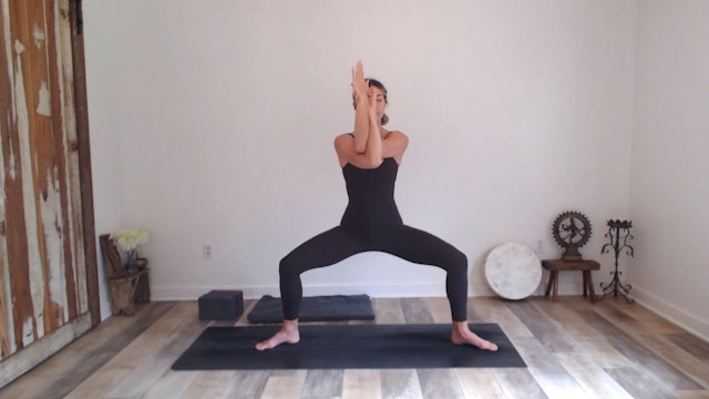 45 min YogaWorks 1-2 w/ Ashley- Yoga to Clear Your Mind