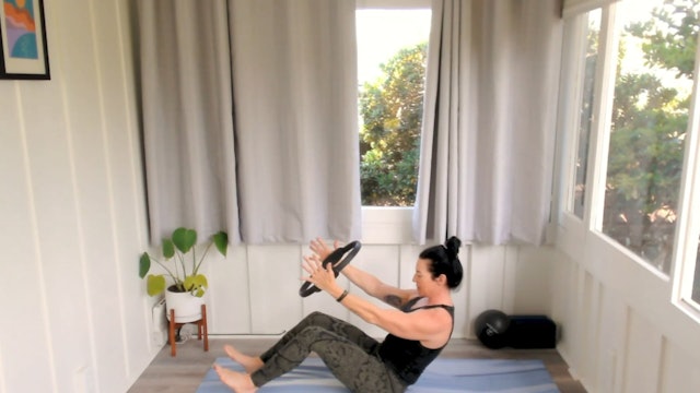 45 min Pilates Mat w/ Tracy Ring of Fire 5/11/23